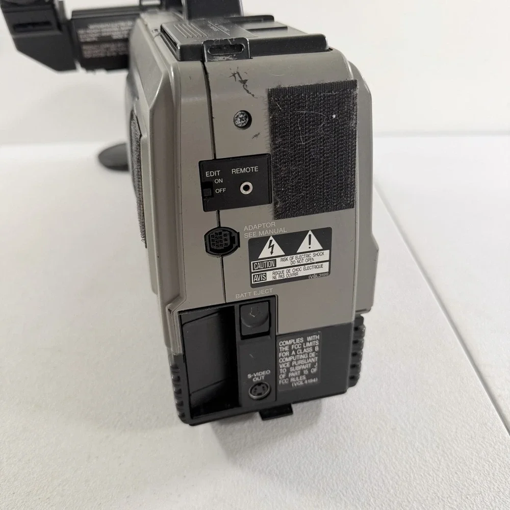 Panasonic AG-450 S-VHS Reporter Movie Camcorder AS IS FOR PARTS READ